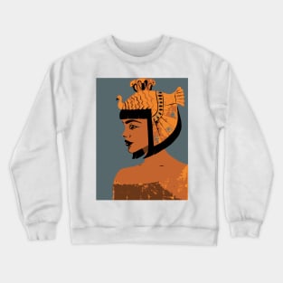 Egyptian Hieroglyphs Queen Crewneck Sweatshirt